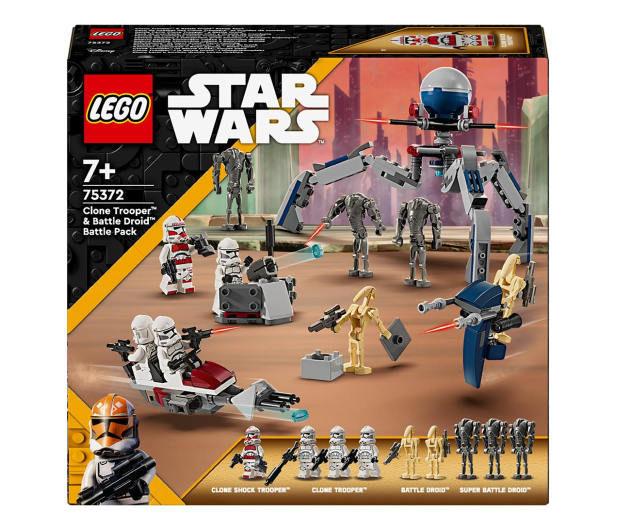 LEGO Star Wars™ 75372 Zestaw z żołnierzem armii klonów i droidem - 1203565 - zdjęcie